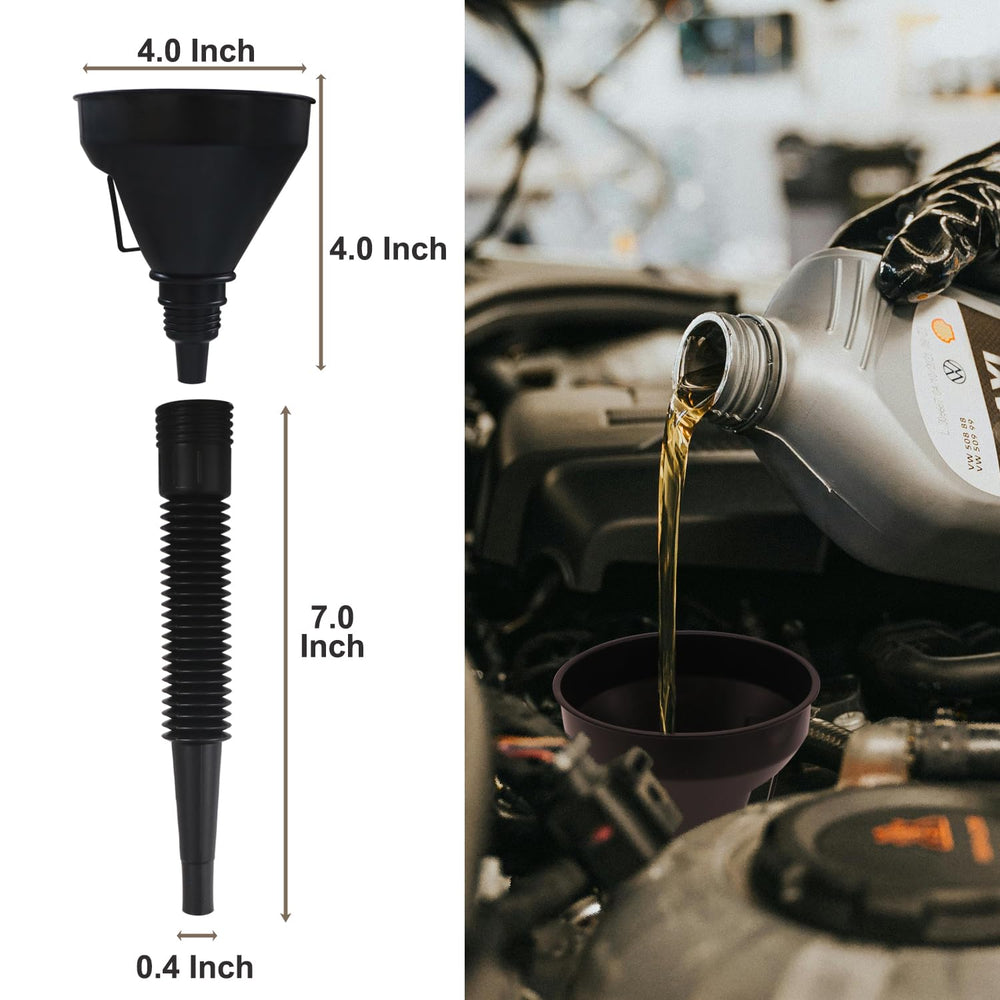 KongNai red standard funnels offering quick, spill-reducing fills