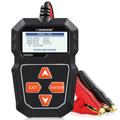 KONNWEI KW208 front view showing compact design and clear display for quick diagnostics