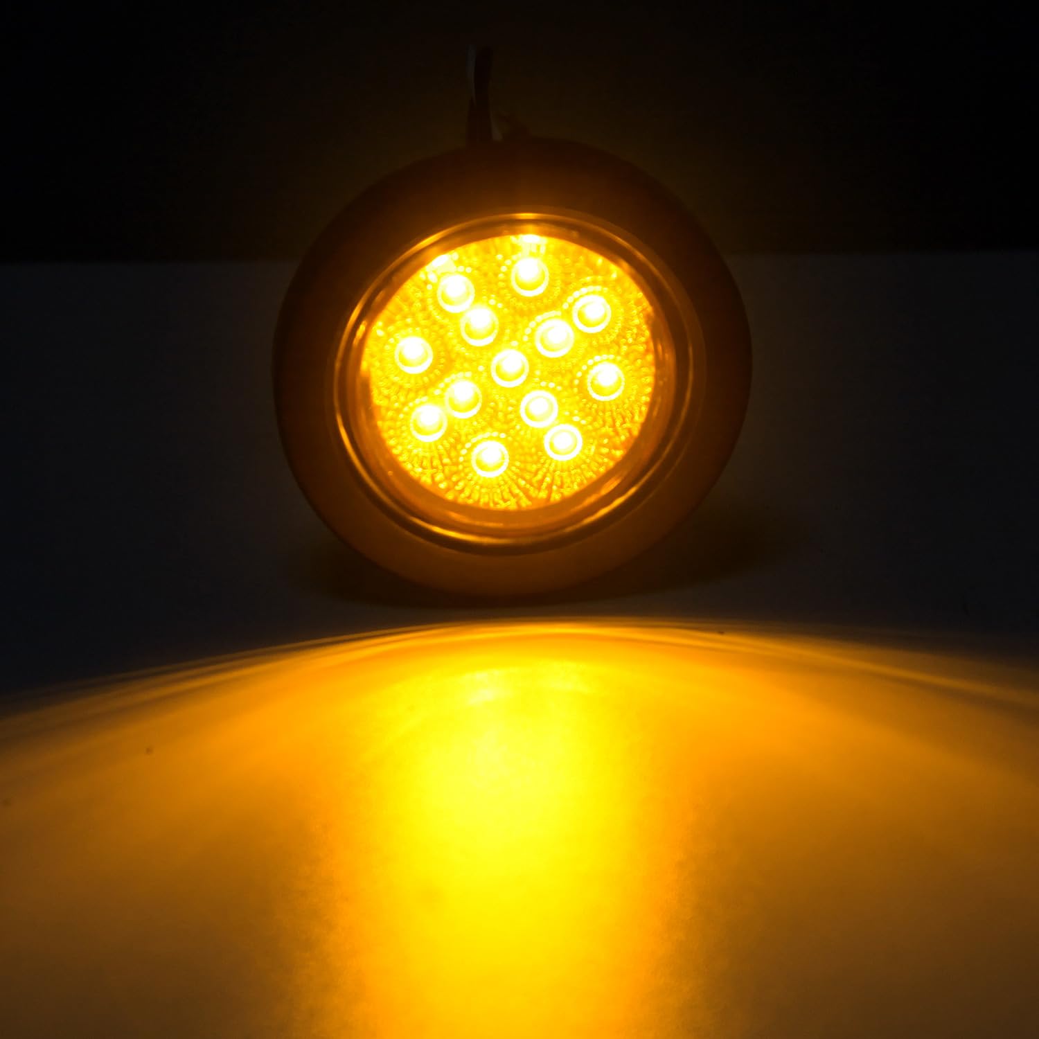 Konrali wiring pigtail detail showing black positive and white ground