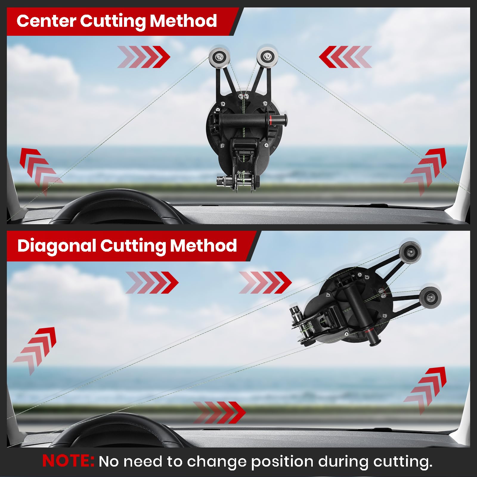 konzition braided cutting wire coiled to show durability and clean cuts
