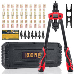 KOOPOOL front packaging showing full kit and case benefit of organized storage