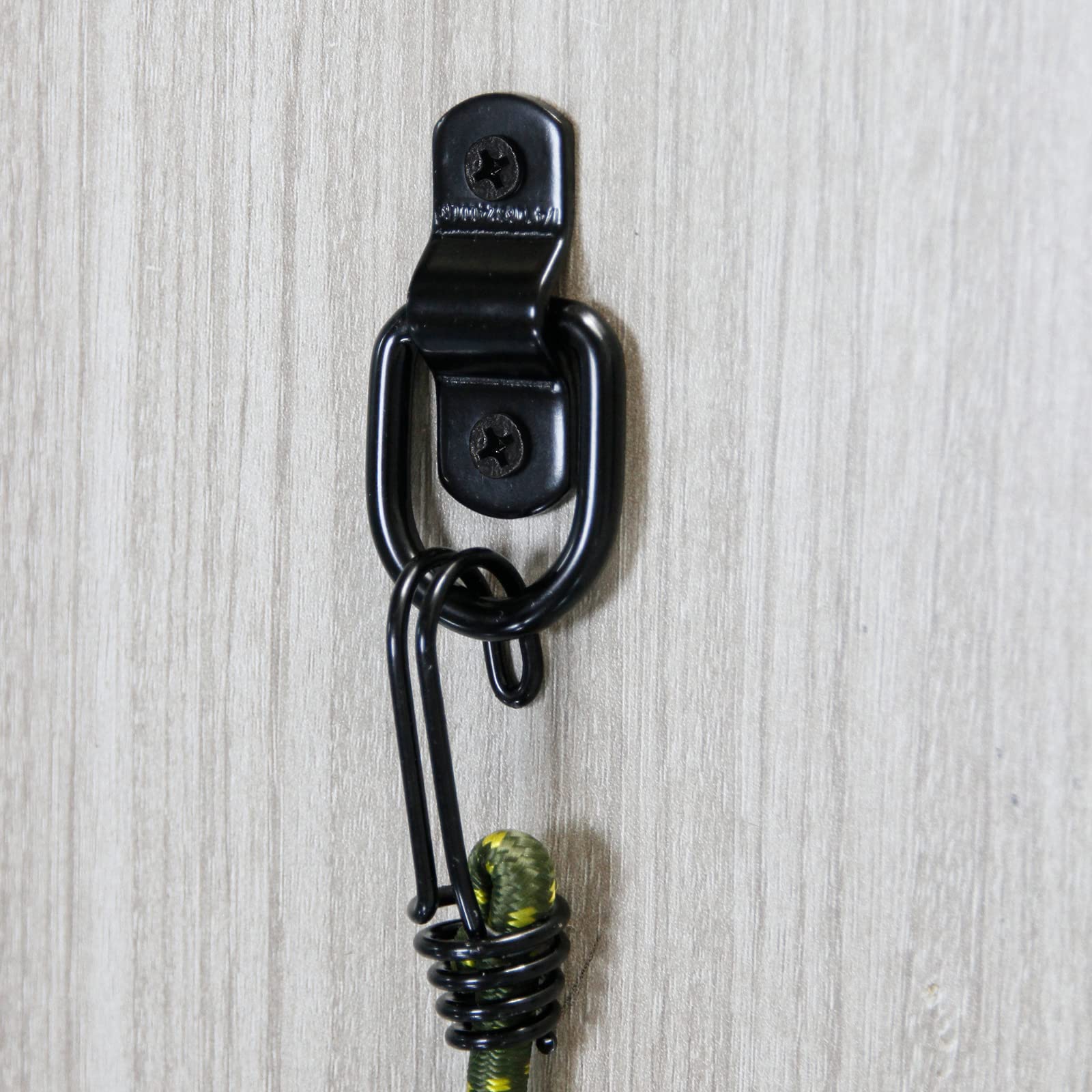 KOPKIO D-ring in use with a ratchet strap showing reliable load restraint