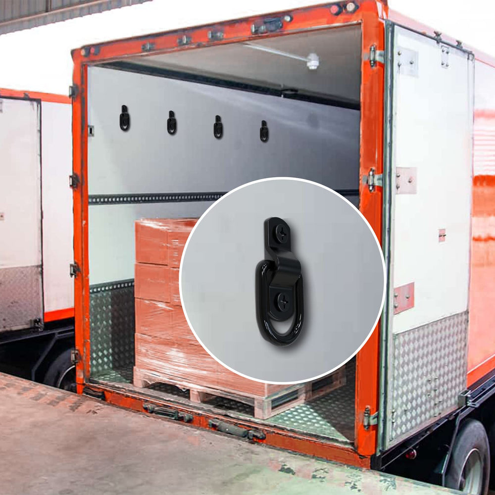 KOPKIO D-ring on RV exterior showing weather-resistant finish for outdoor use