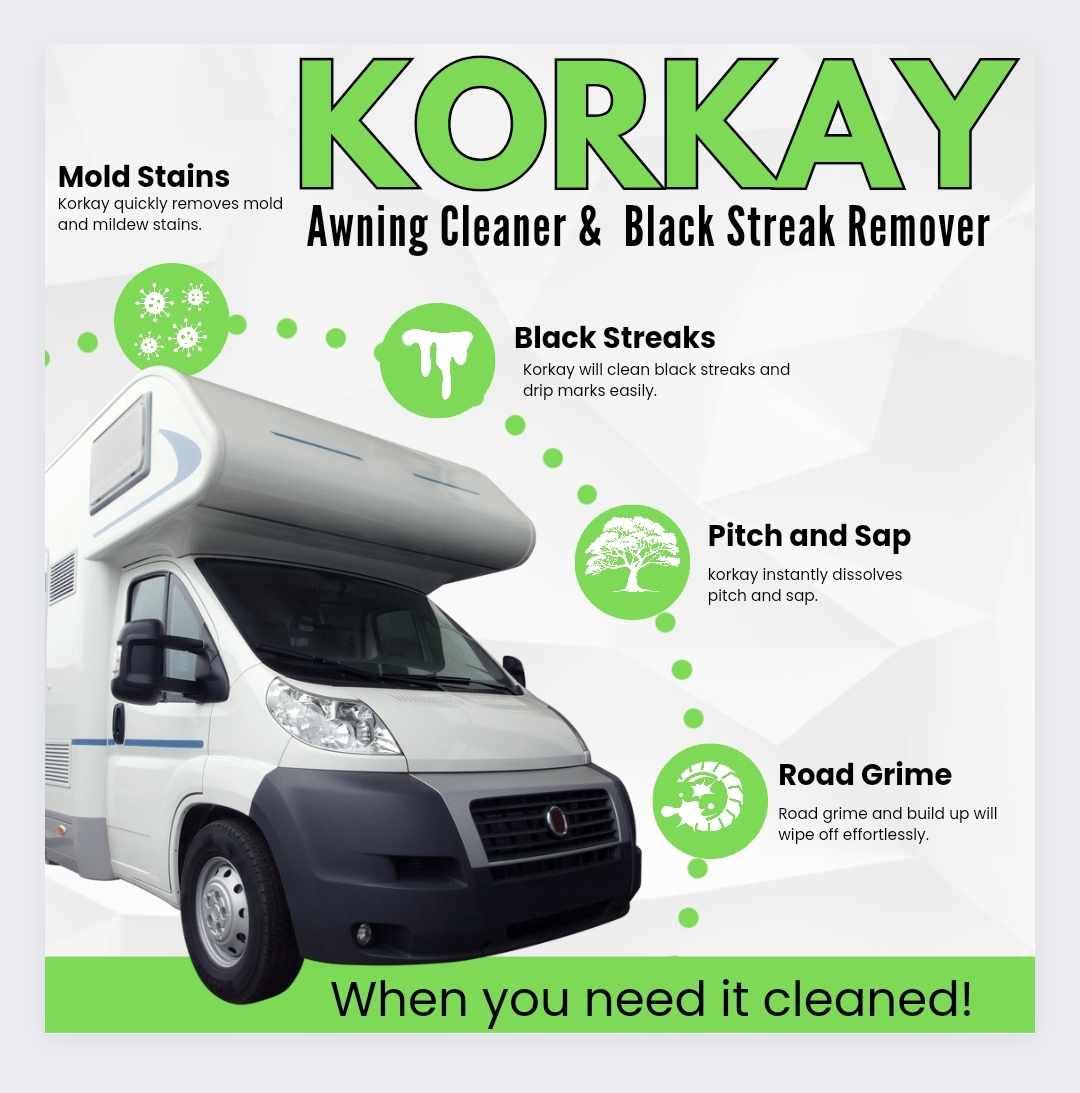Korkay formula close-up demonstrating safe effective cleaning