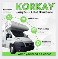 Korkay formula close-up demonstrating safe effective cleaning