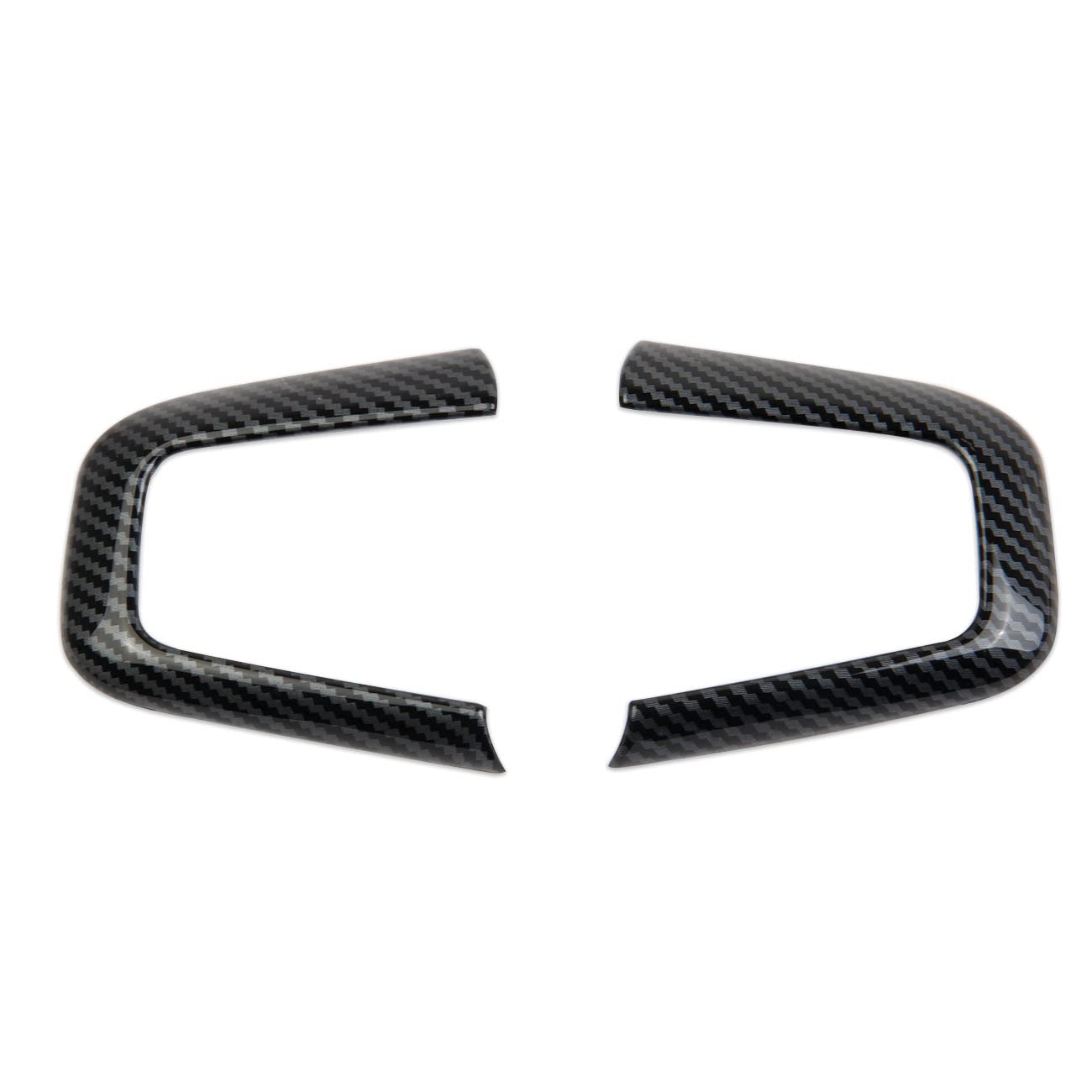 Korlot carbon finish closeup highlighting glossy texture and scratch concealment