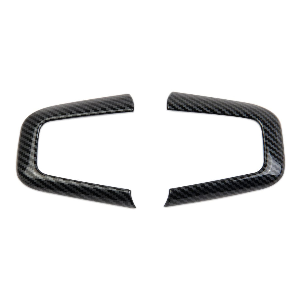 Korlot carbon finish closeup highlighting glossy texture and scratch concealment