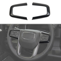 Korlot steering wheel front view showing sleek carbon-look and upgraded style