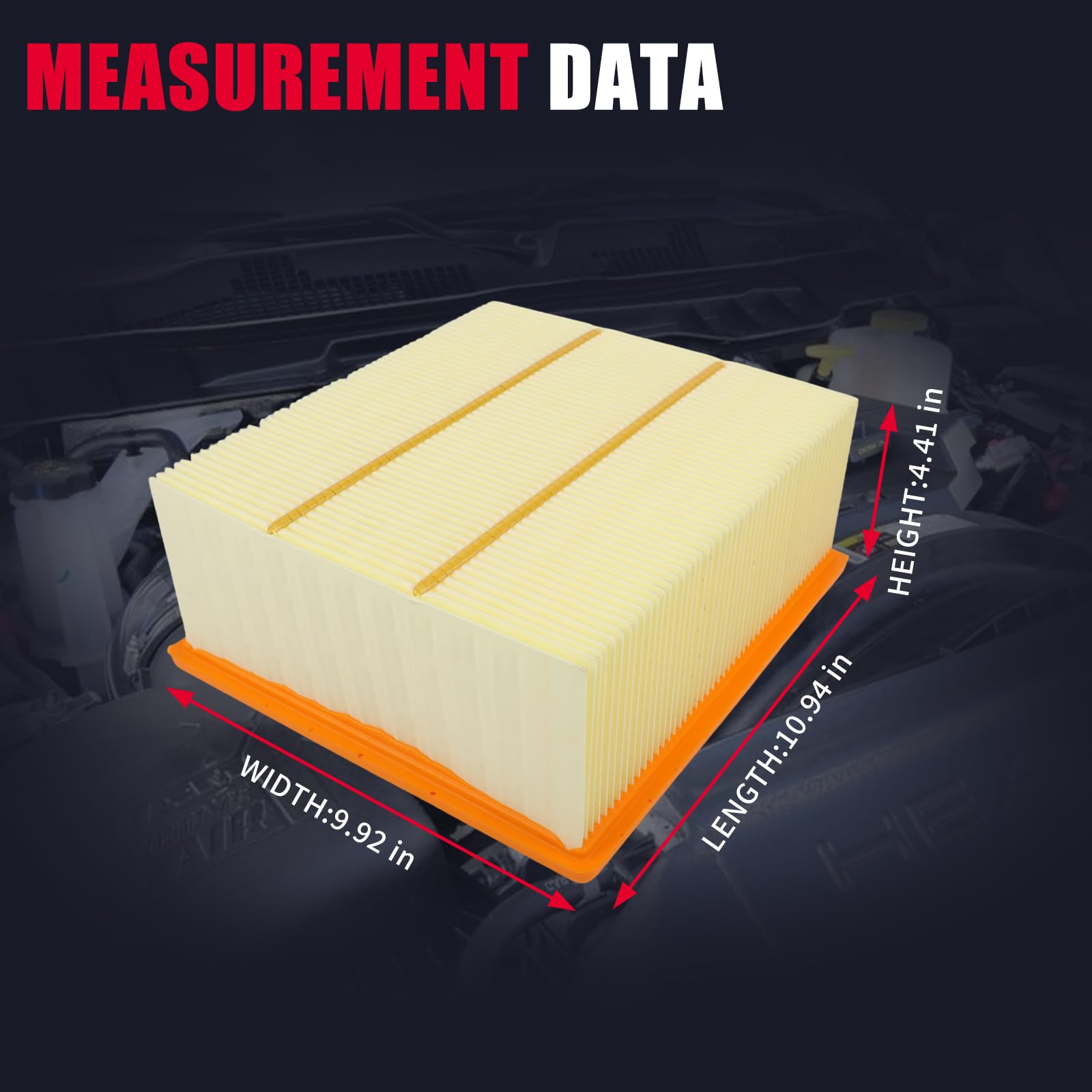 KOROP product label displaying part numbers like 53034051AB for easy cross-reference