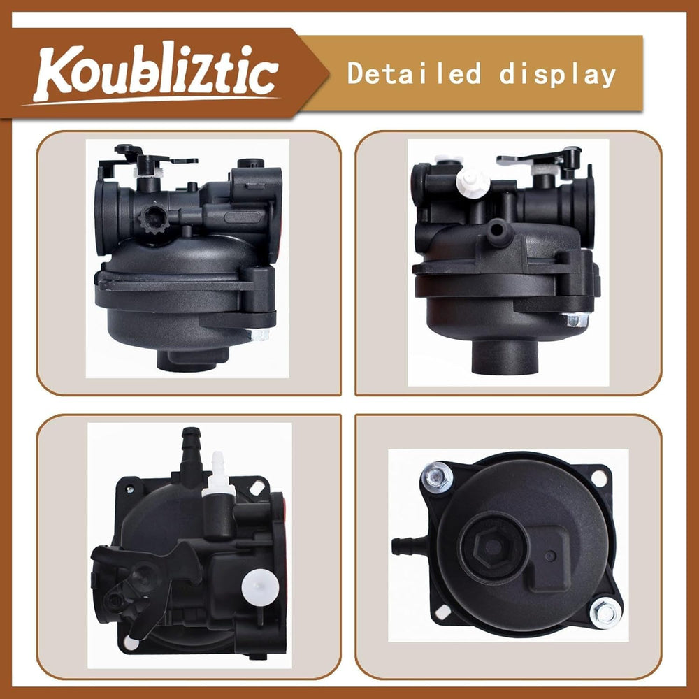Koubliztic air filter and cover close-up for cleaner intake protection