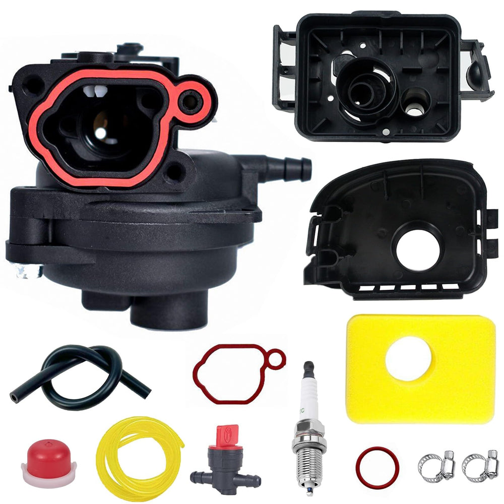 Koubliztic carburetor front view showing fitment and durable construction benefit