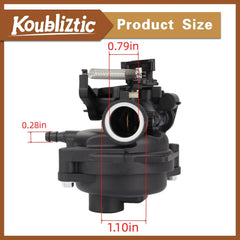 Koubliztic kit filters and spark plug displayed to refresh air and fuel systems