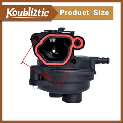 Koubliztic carburetor installed on Bolens mower for quick repair benefit