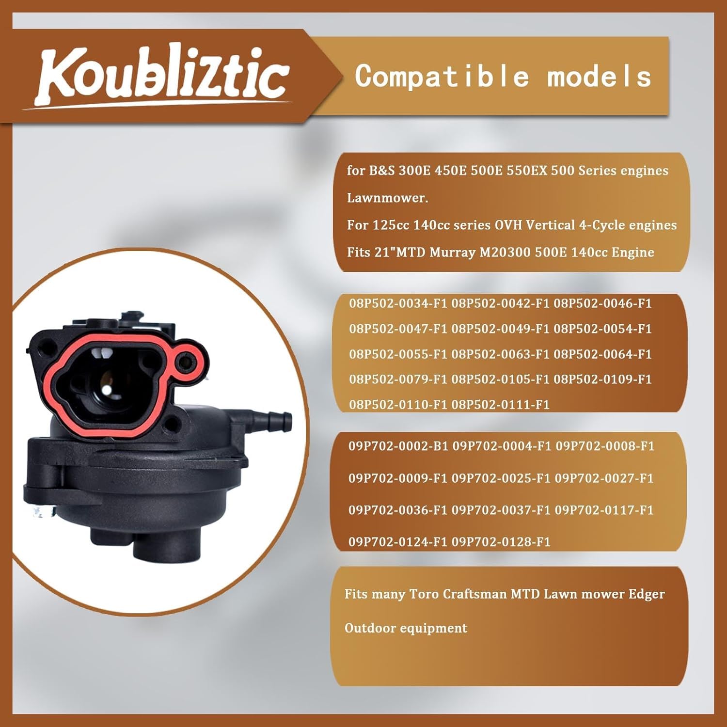 koubliztic packaged kit overview with all parts to simplify installation benefit