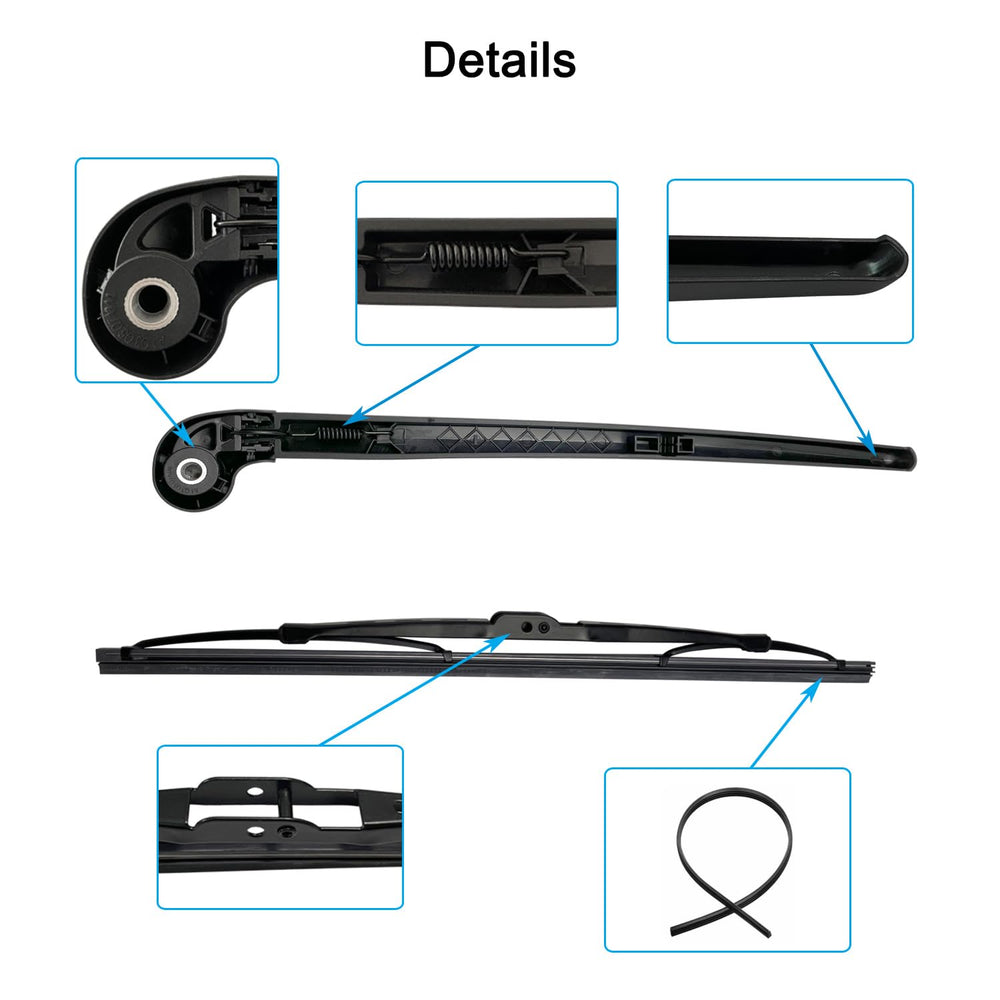 koxuyim wiper arm in driving scene illustrating restored windshield clarity for safer driving