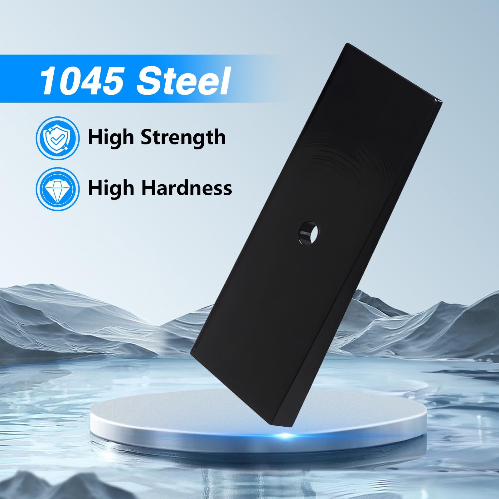 KPALAG close-up of 1045 steel thickness highlighting durability