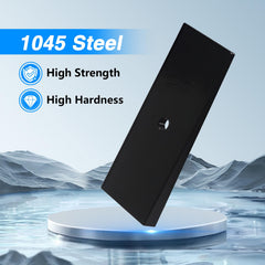 KPALAG close-up of 1045 steel thickness highlighting durability
