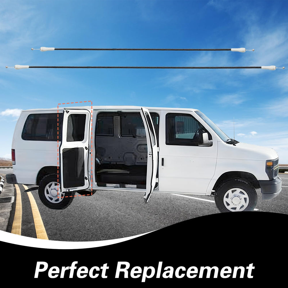 KPALAG installed cable routed inside passenger-side cargo door restoring smooth action