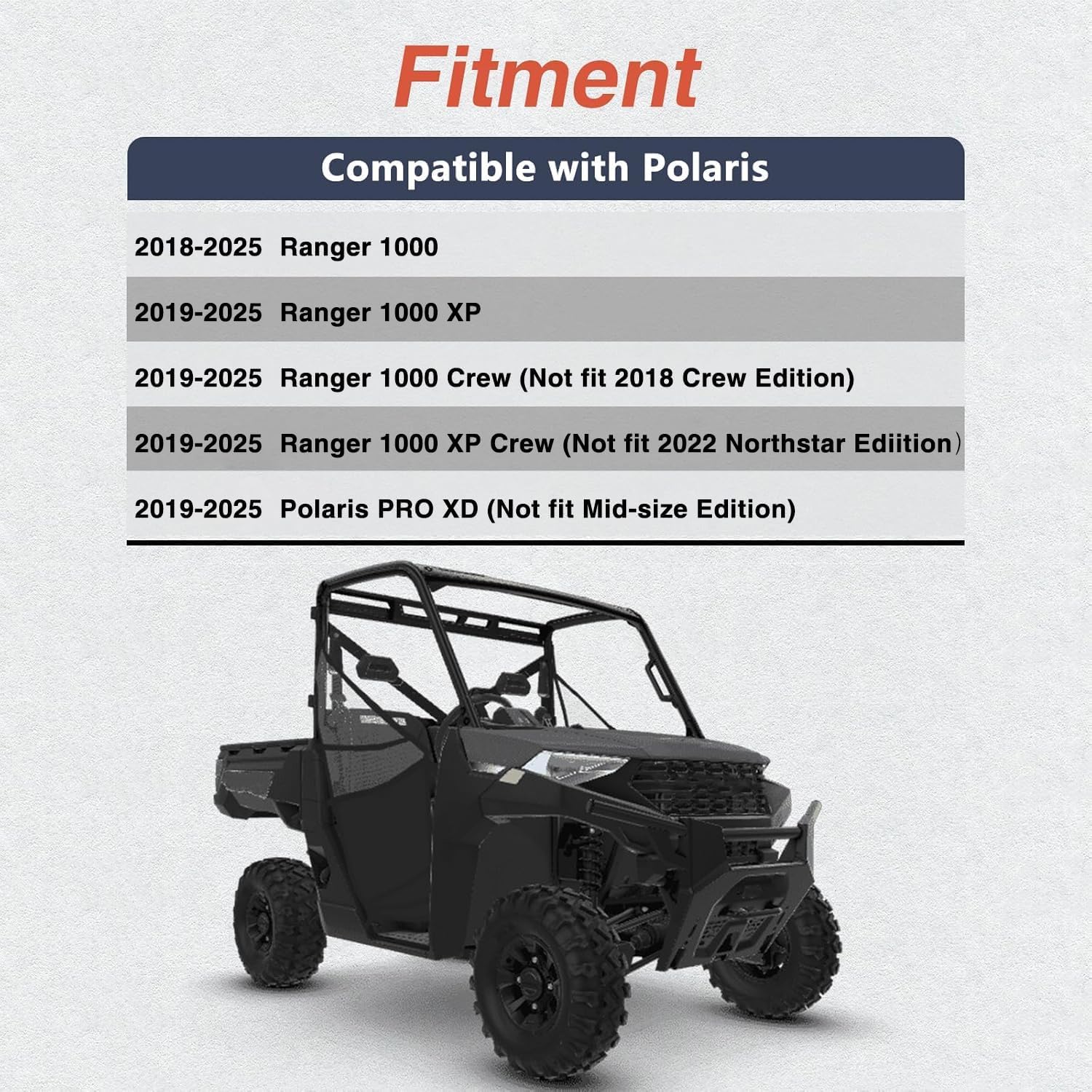 KPALAG mounted on Polaris Ranger showing direct-fit replacement and restored shifting