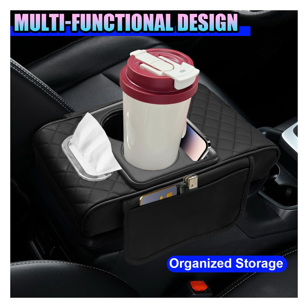 KPFILEH installed in vehicle console keeping items accessible and tidy