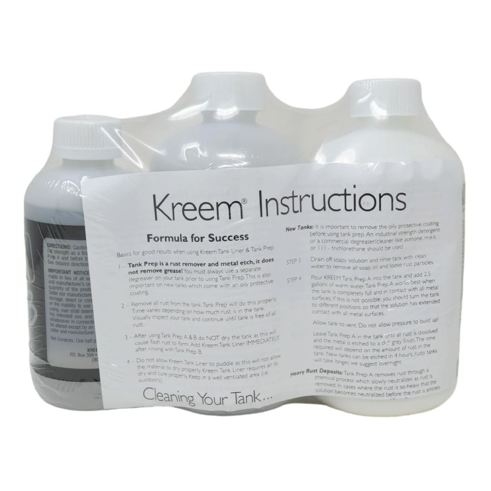 Kreem product in a garage restoration setting showing professional repair results