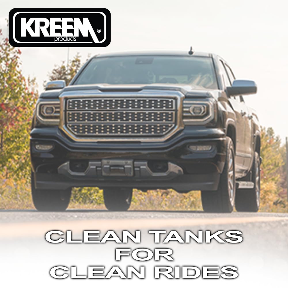 Kreem kit contents laid out to show all included components for one-tank job