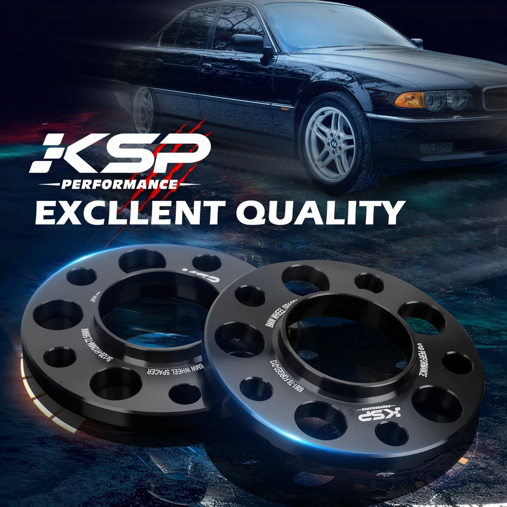 KSP PERFORMANCE black anodized surface texture, resists corrosion and looks durable