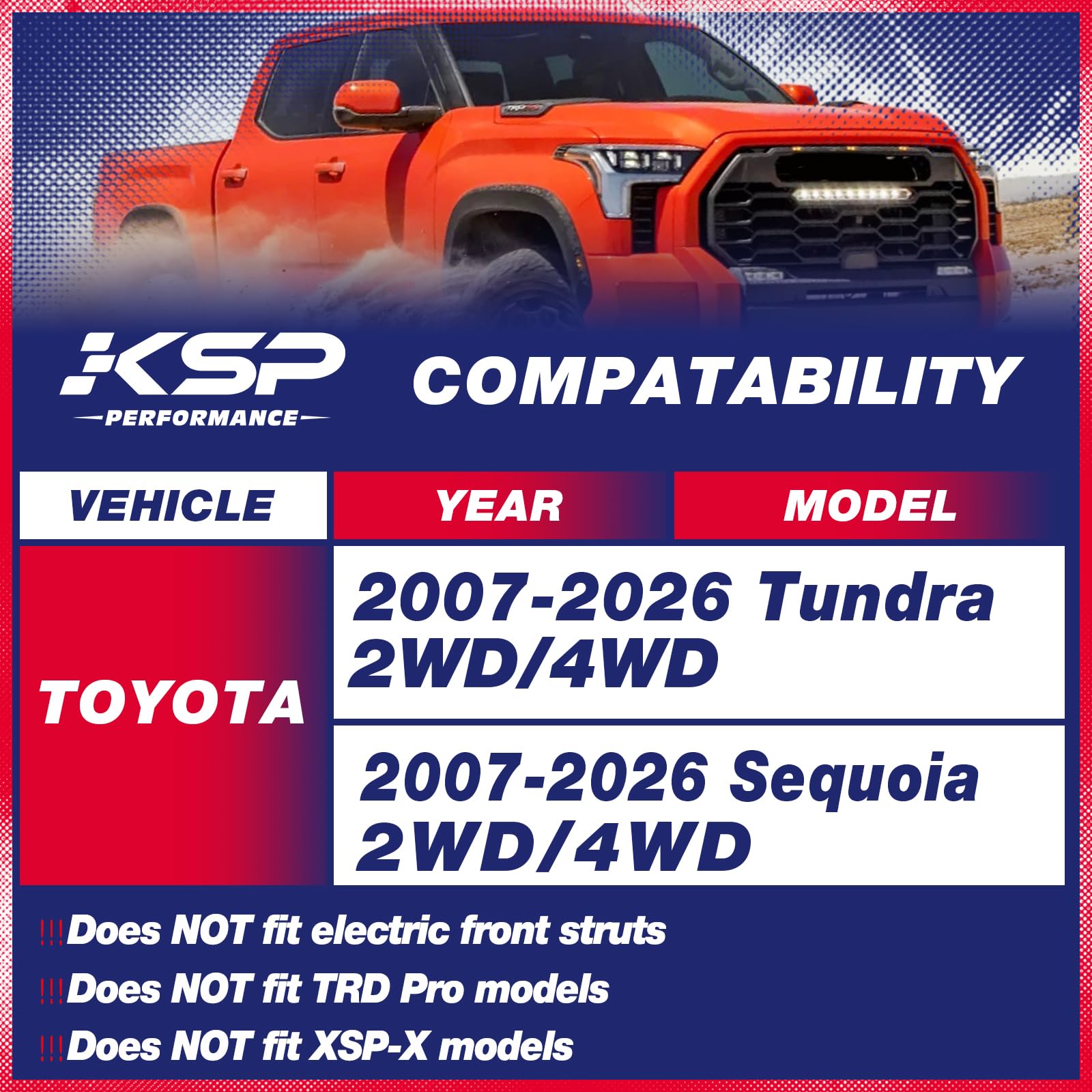 KSP PERFORMANCE aluminum spacer close-up showing machining detail and durable powder coat protection