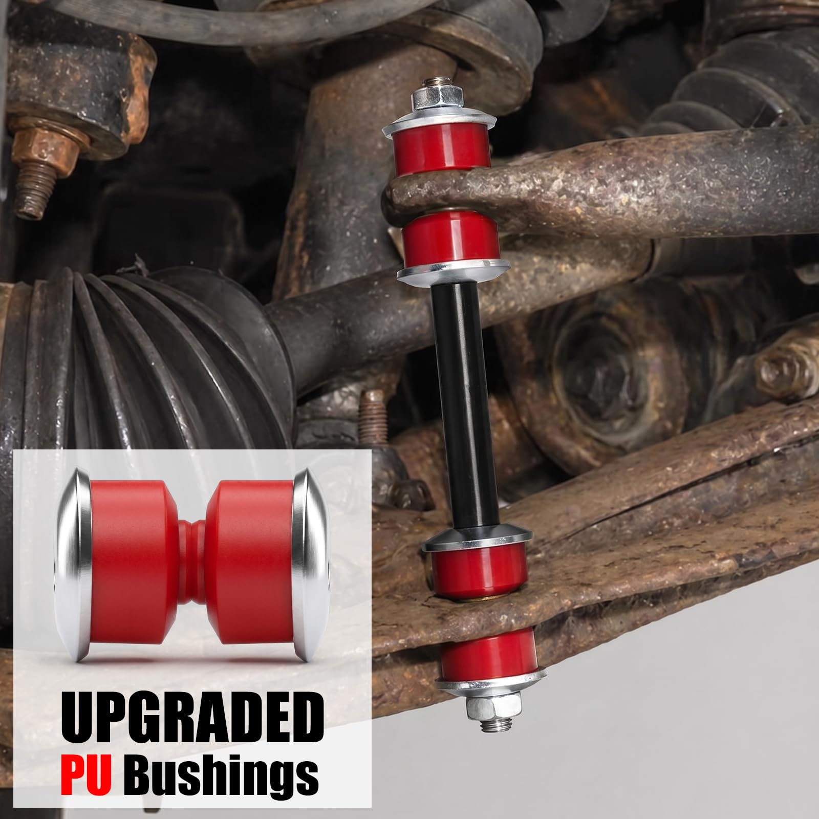 KSP PERFORMANCE polyurethane bushing close-up highlighting durable texture