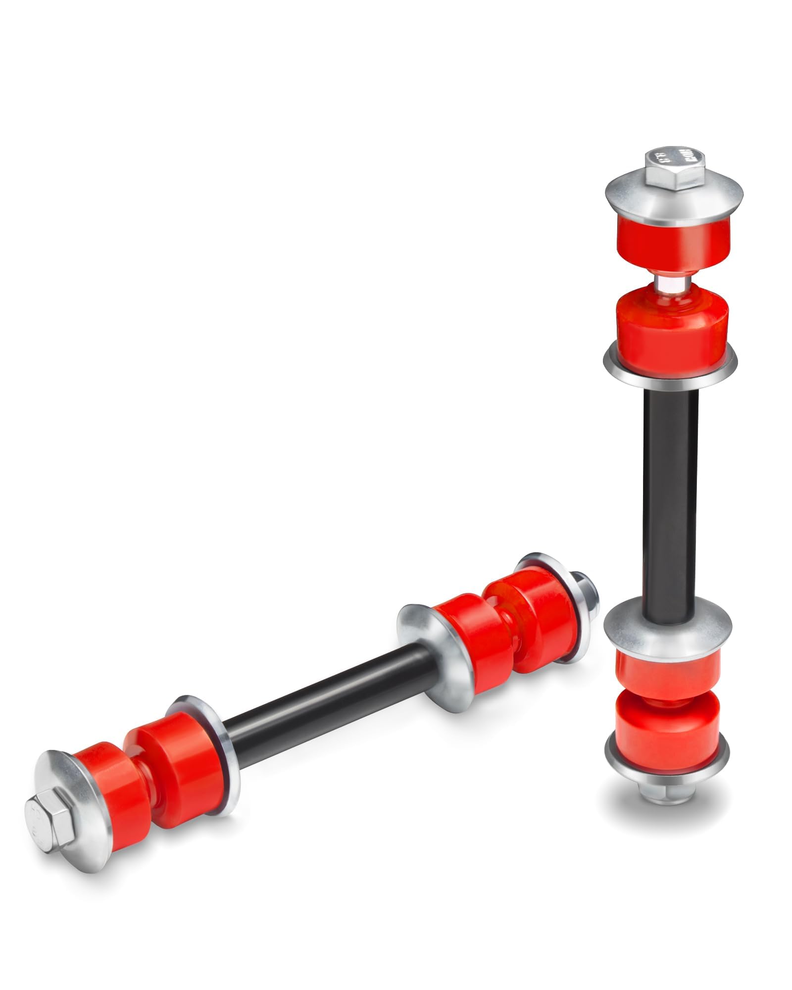 KSP PERFORMANCE front packaging showing both sway bar links and fitment benefit