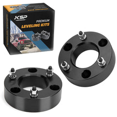 KSP PERFORMANCE front spacers installed showing improved clearance and stance