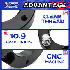 KSP PERFORMANCE grade 10.9 bolts and hardware highlighting durable fastening