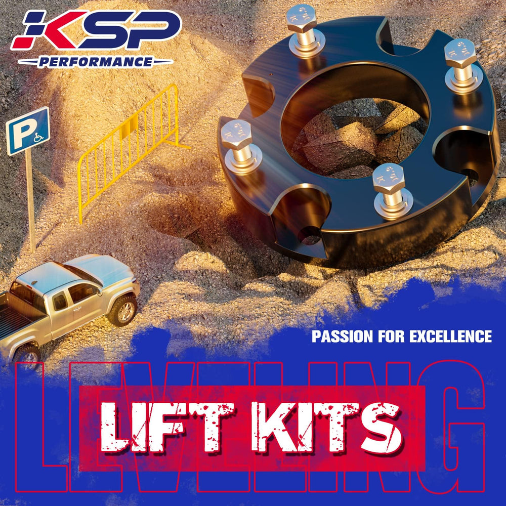 KSP PERFORMANCE lifestyle truck clearance shot illustrating off-road readiness and aggressive appearance