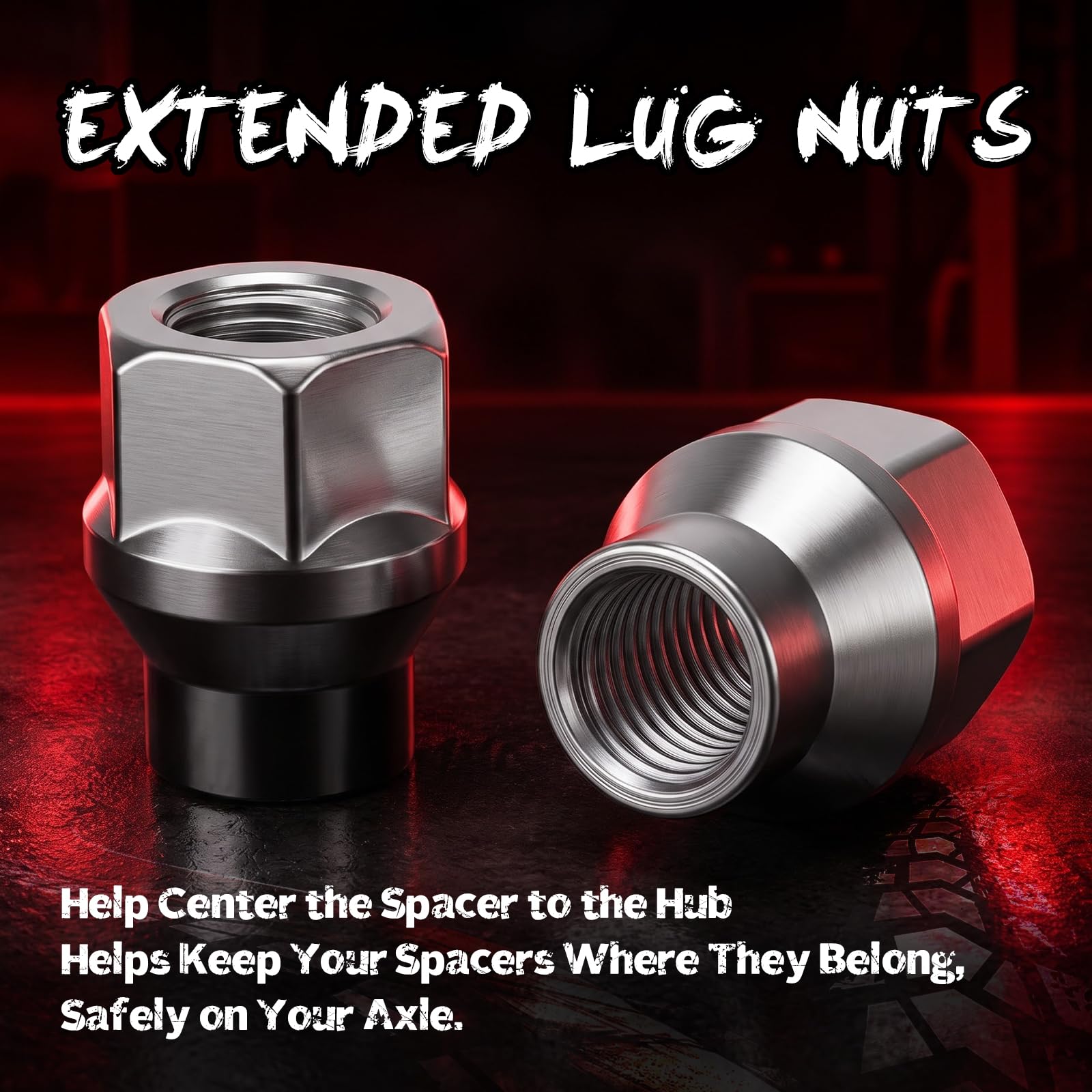 KSP PERFORMANCE laid-out kit with packaging and thread locker showing included parts benefit