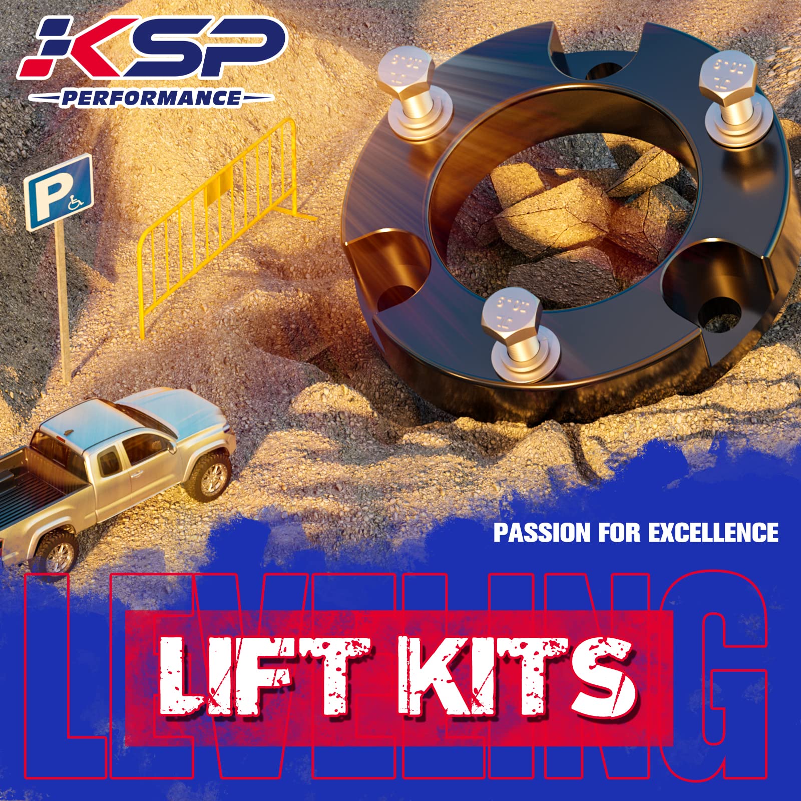 KSP PERFORMANCE packaging and instructions layout aiding straightforward installation