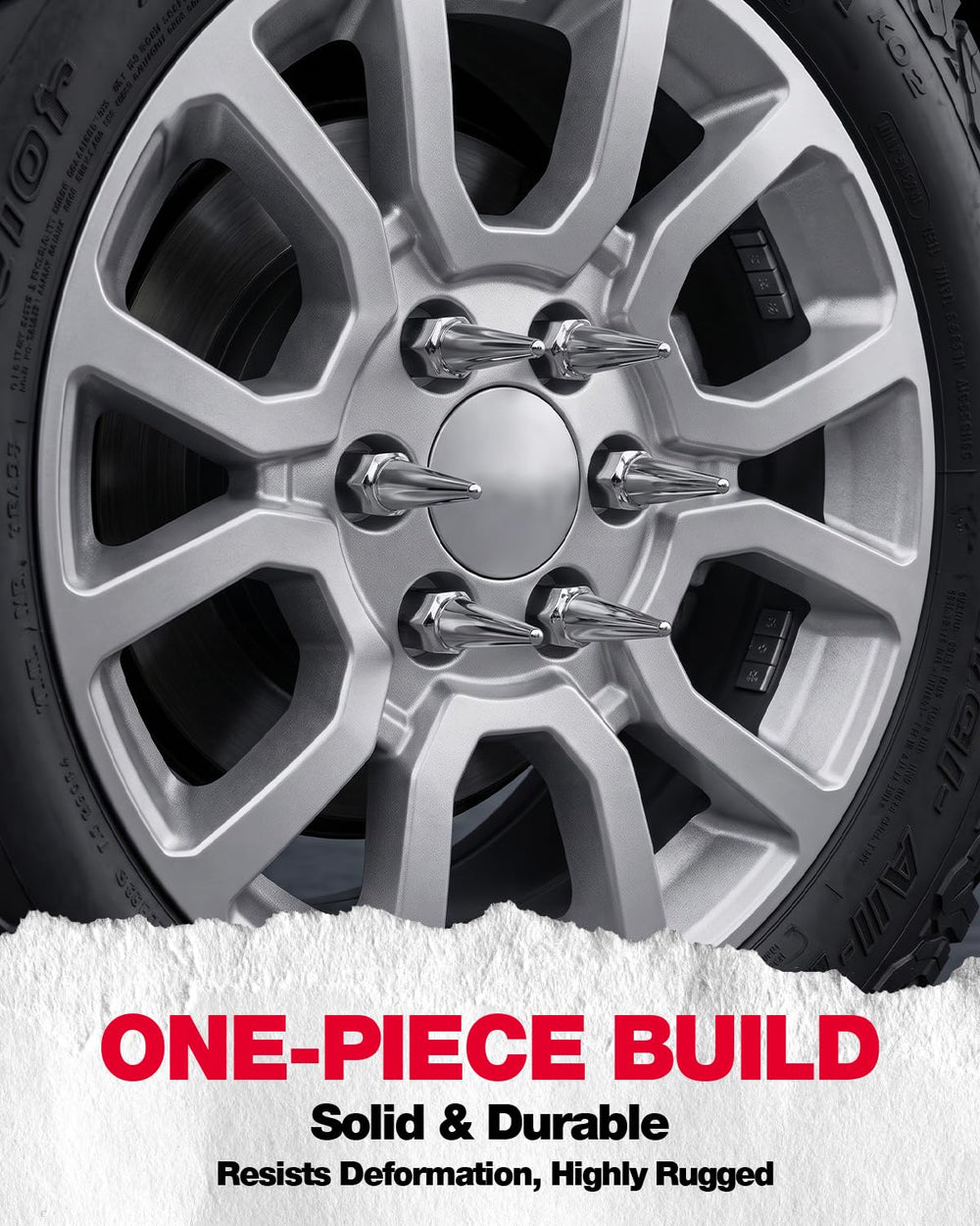 KSP PERFORMANCE side profile showing 4.4 inch length for bold wheel presence