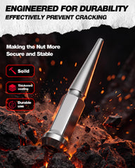 KSP PERFORMANCE machined 19mm socket with nuts laid out for easy installation