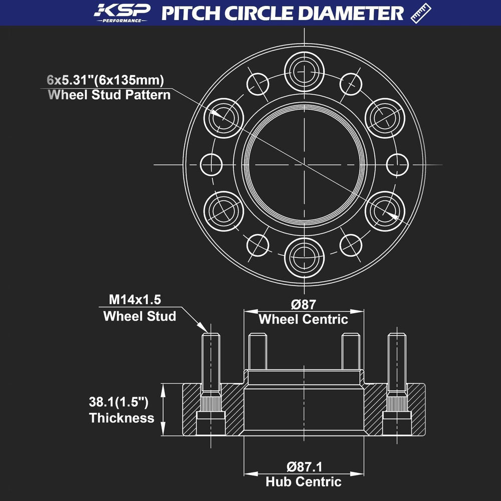 KSP PERFORMANCE close-up of CNC-machined surface highlighting precise fit and strength