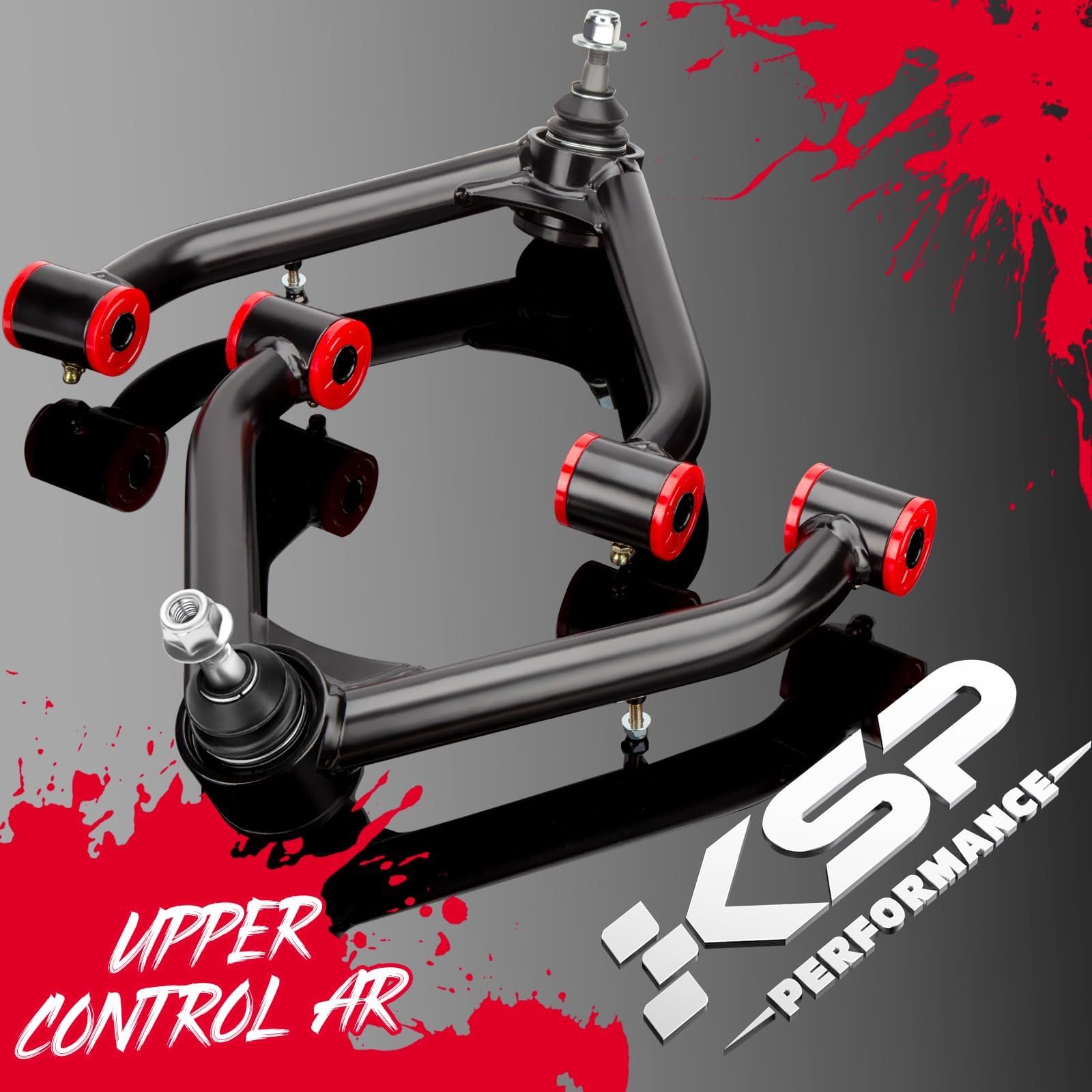 KSP PERFORMANCE arm next to ruler and hand showing scale for accurate size reference