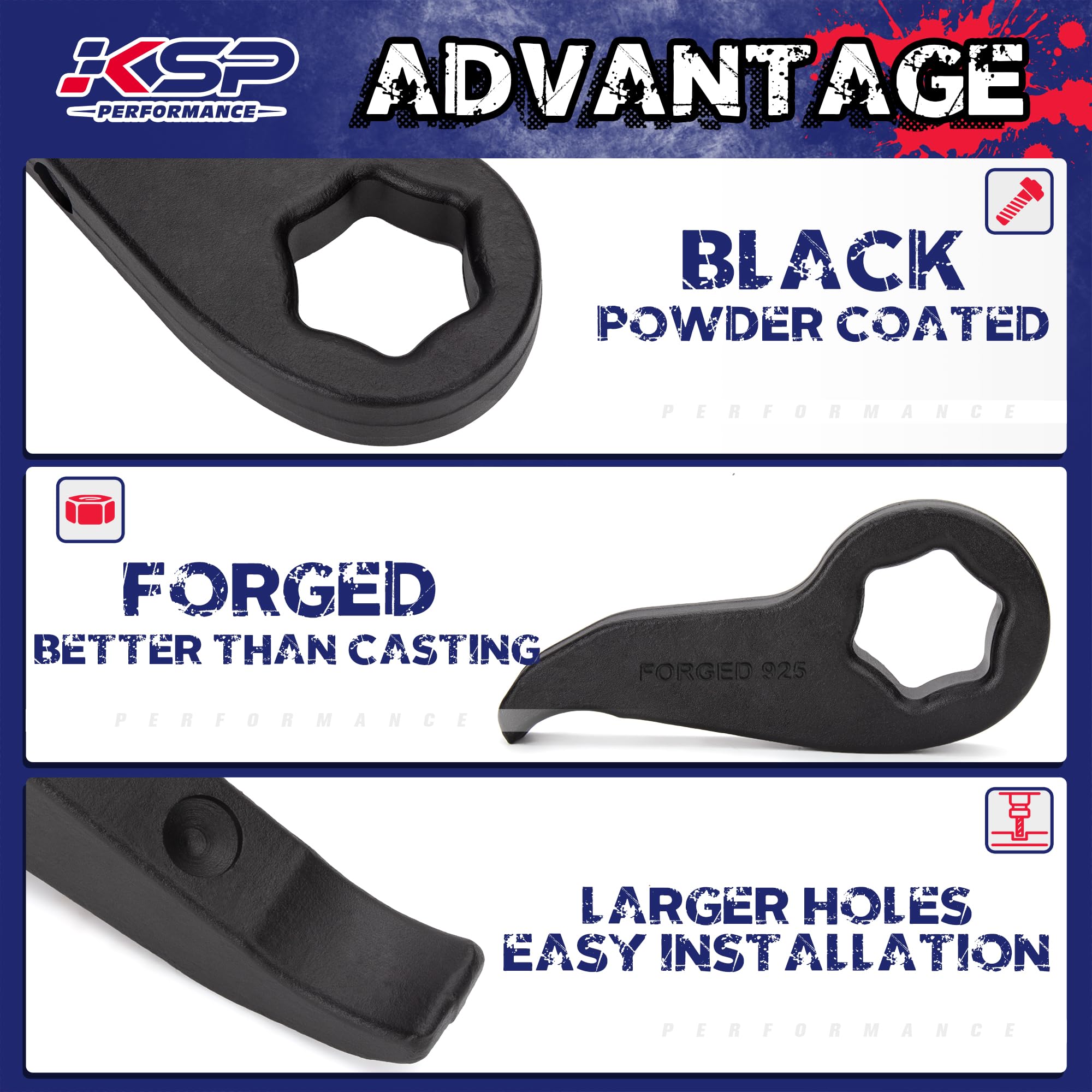 KSP aluminum pad detail showing 6061-T6 pad and corrosion resistance benefit