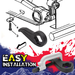 KSP torsion key installed on Silverado front demonstrating increased clearance for tires