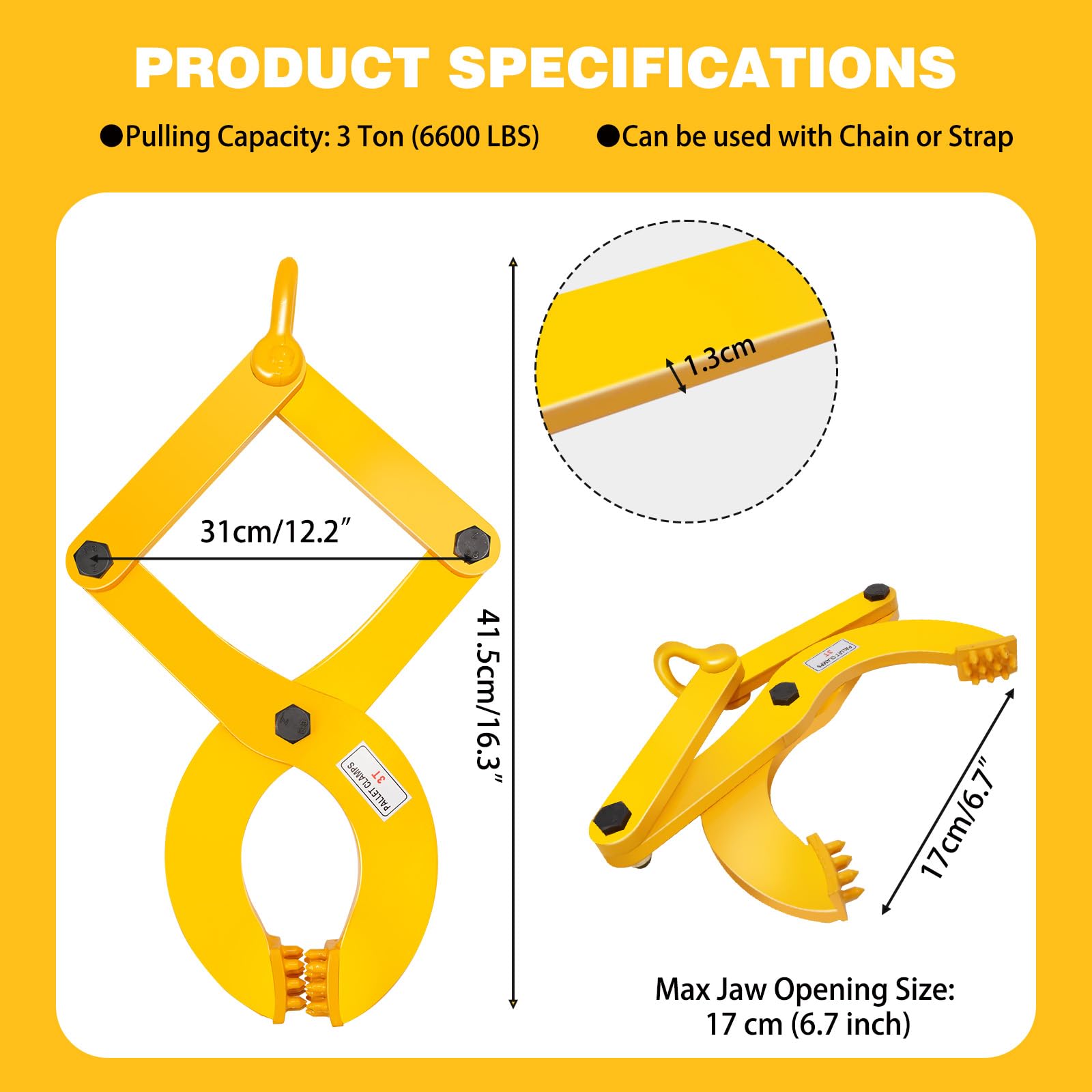 kuailebuy close-up of convex teeth gripping edge for secure hold benefit