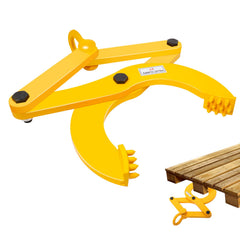 kuailebuy front view of pallet puller showing structure and quick location benefit