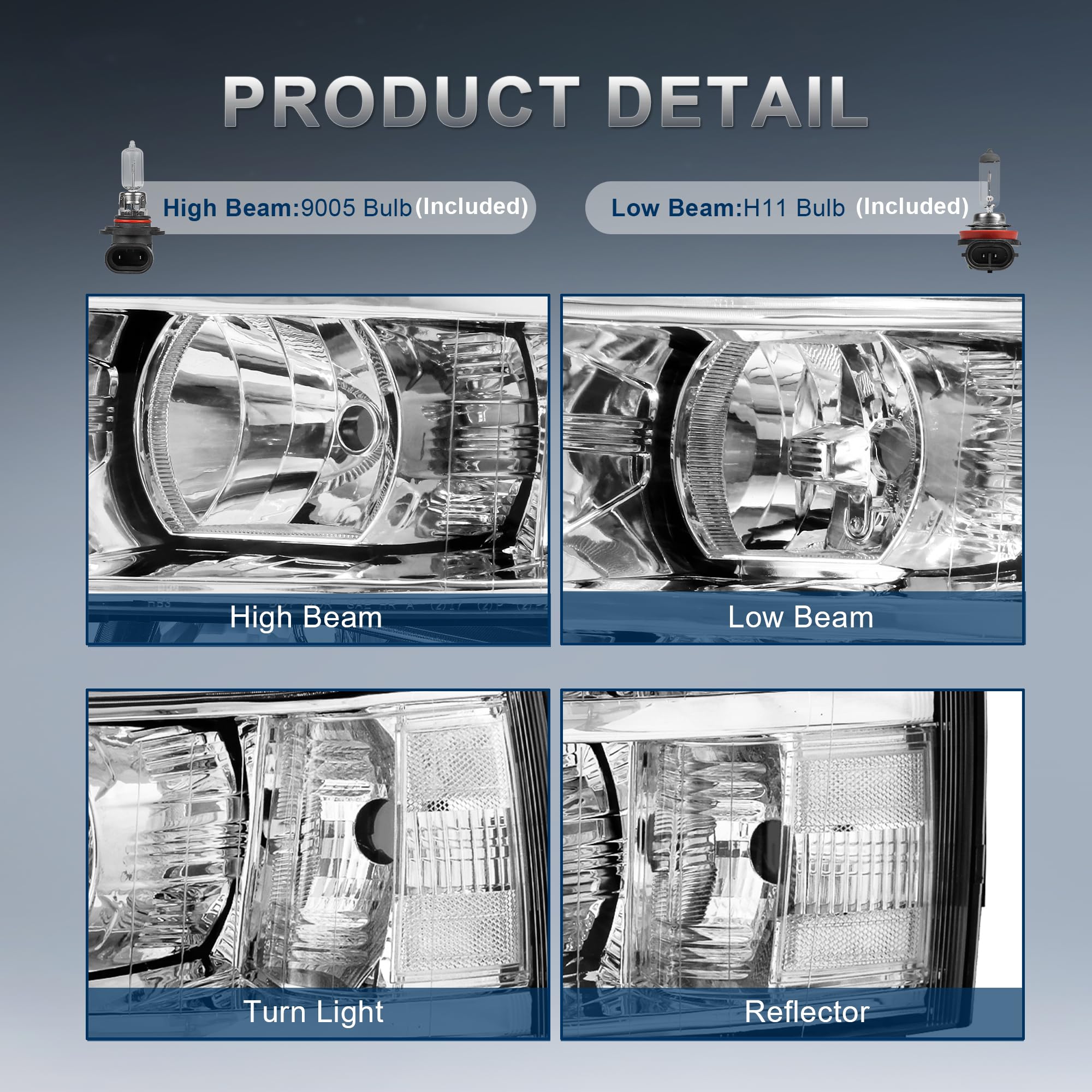 KUIPERAUTO clear corner lens side view providing clean appearance benefit