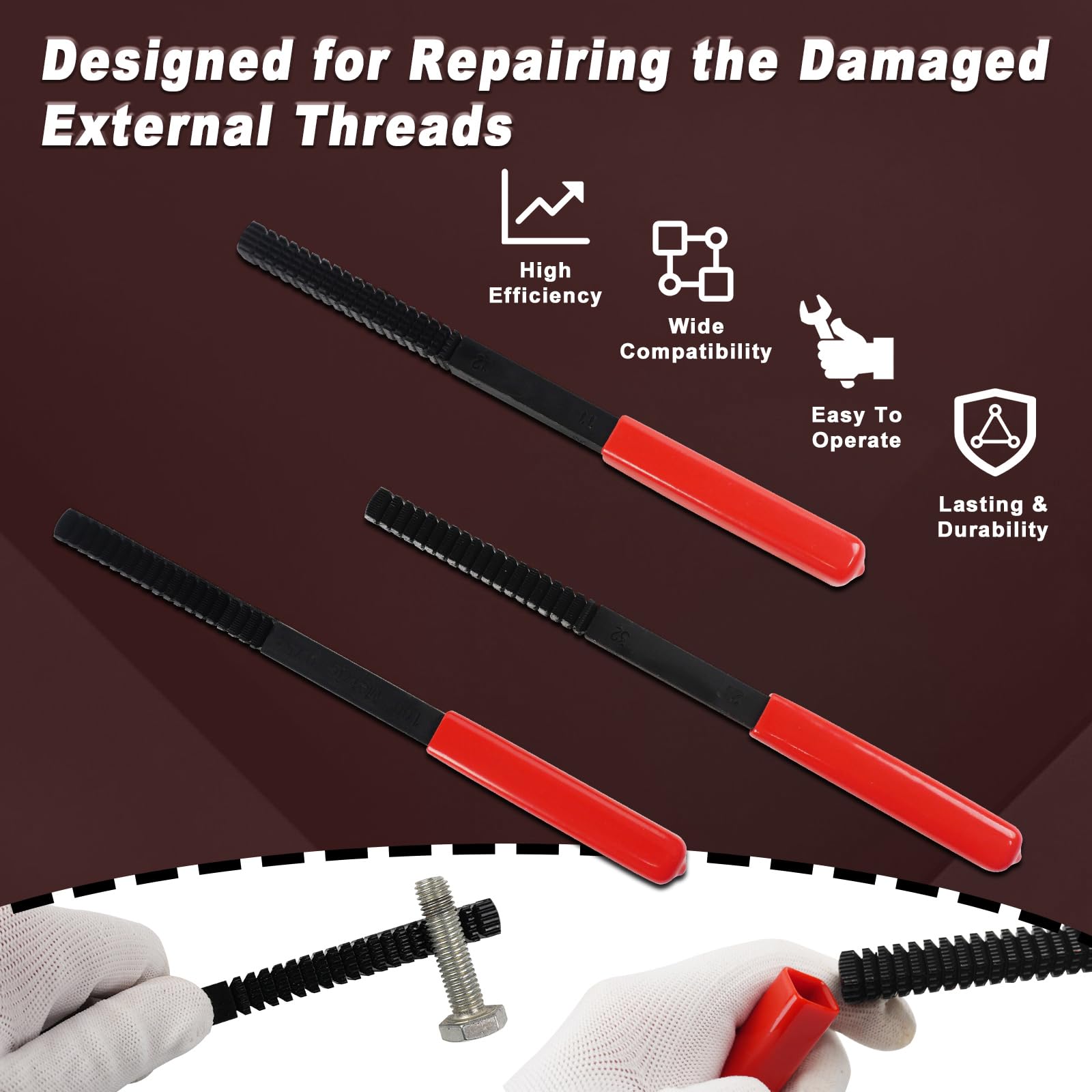KUNGJUER black oxide finish detail illustrating corrosion resistance and durable surface