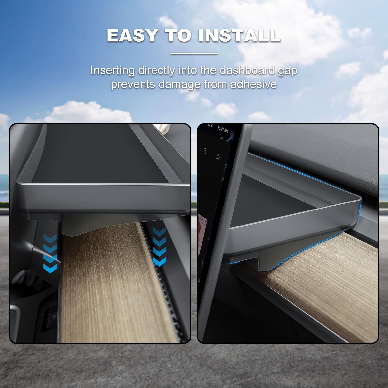 KUNIST anti-slip pads and magnets detail preventing sliding items