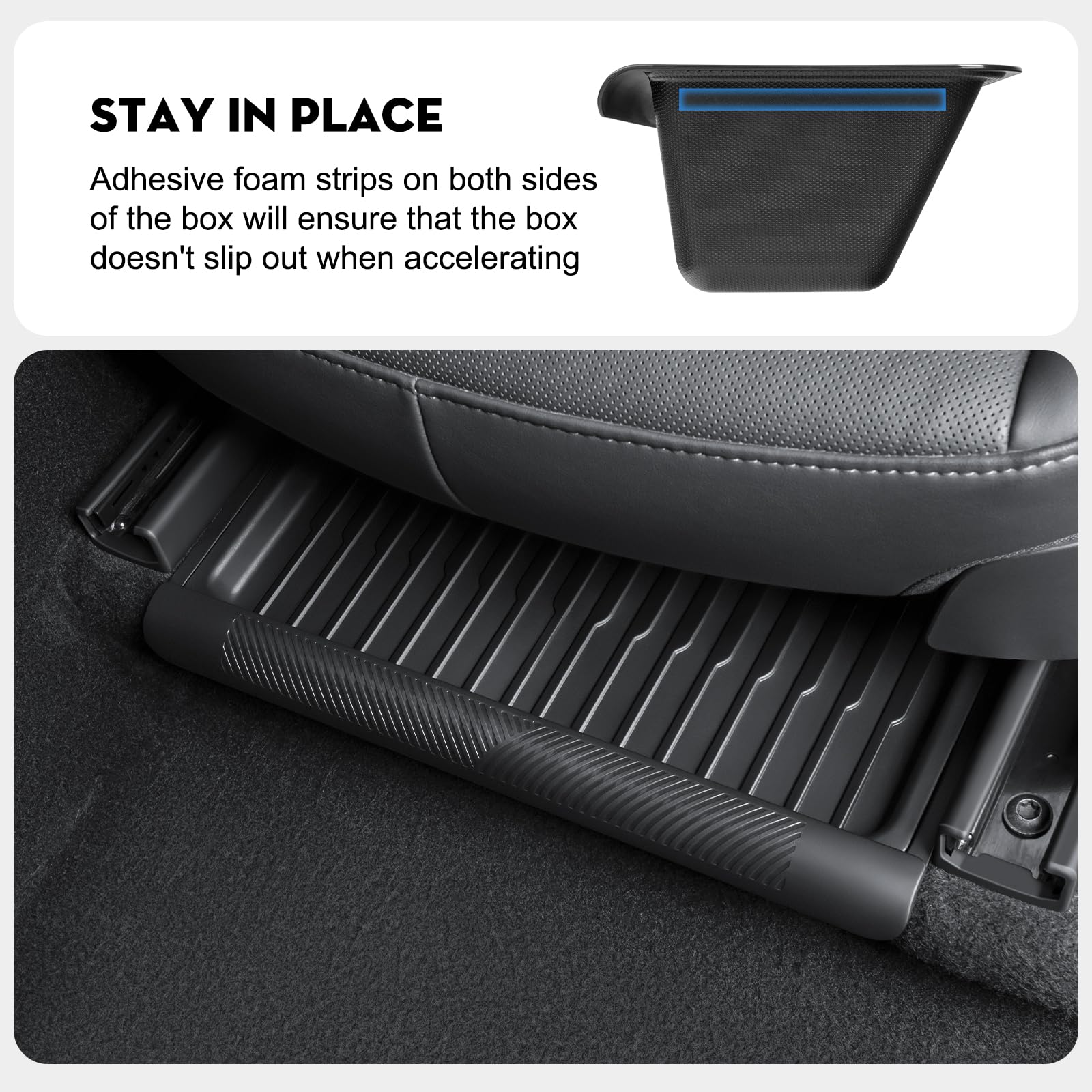 KUNIST interior sun-pattern detail showing easy-clean surface and durability