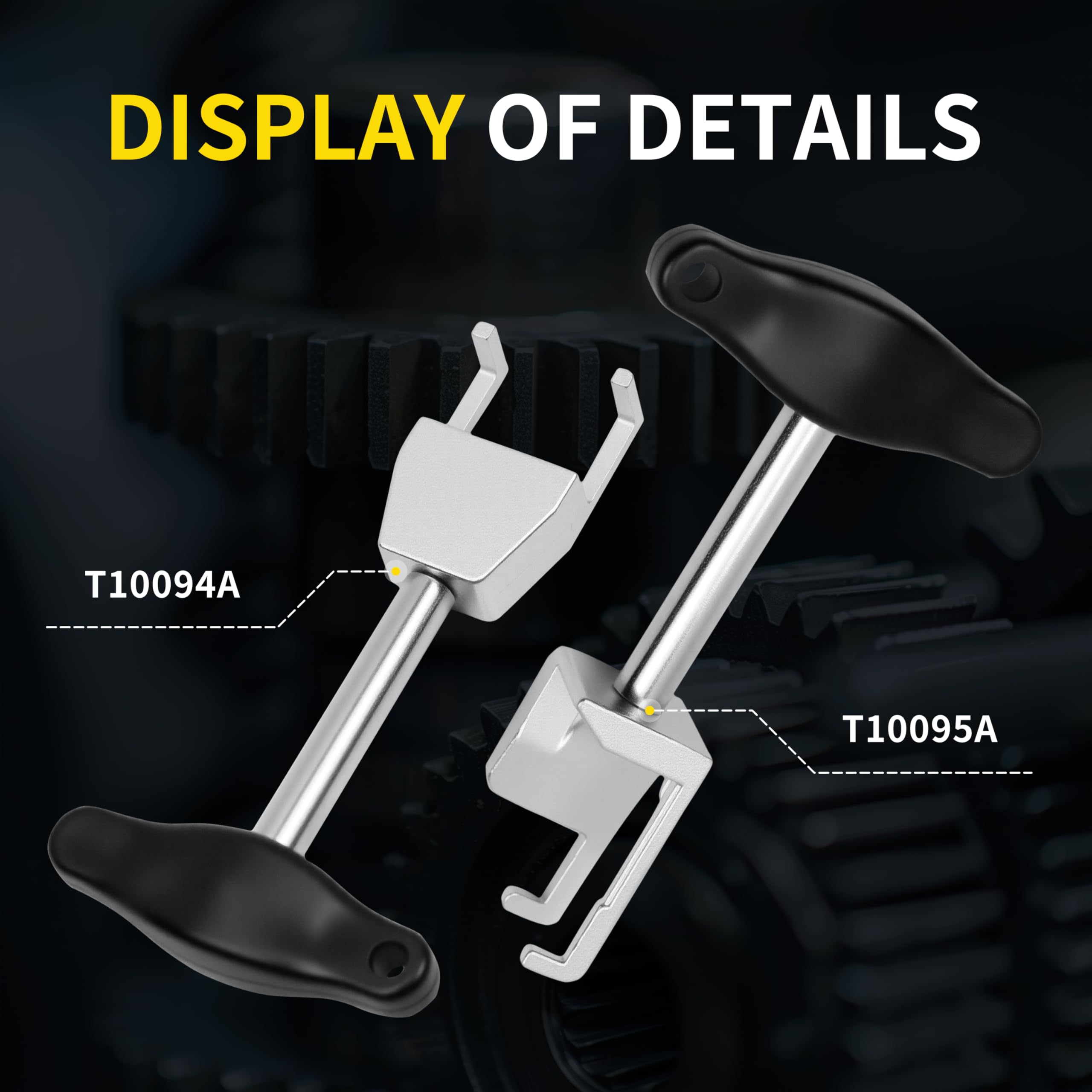 Kuntech T-handle closeup showing leverage for safer coil removal