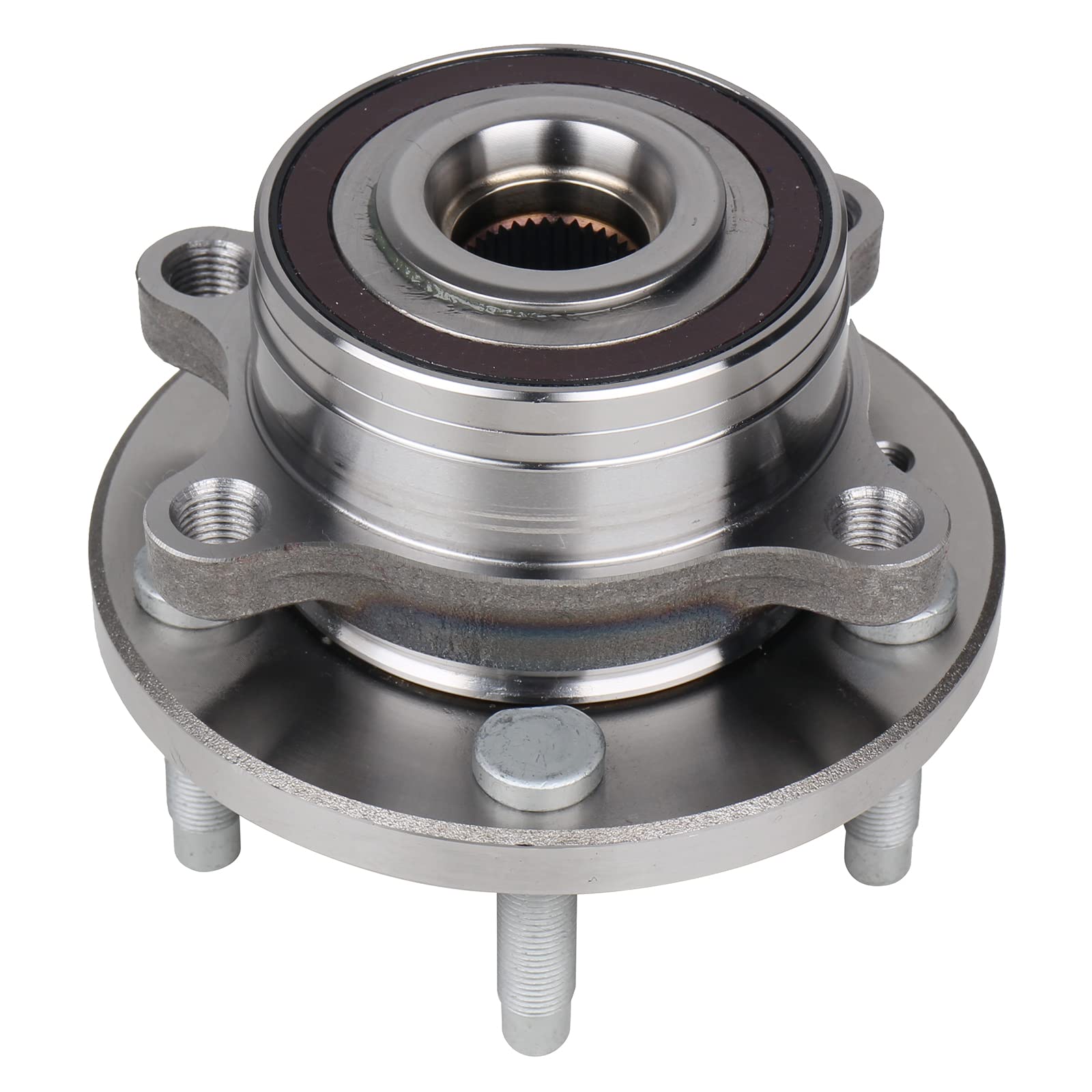 KUSATEC 512460 front view showing hub profile and 5-lug benefits