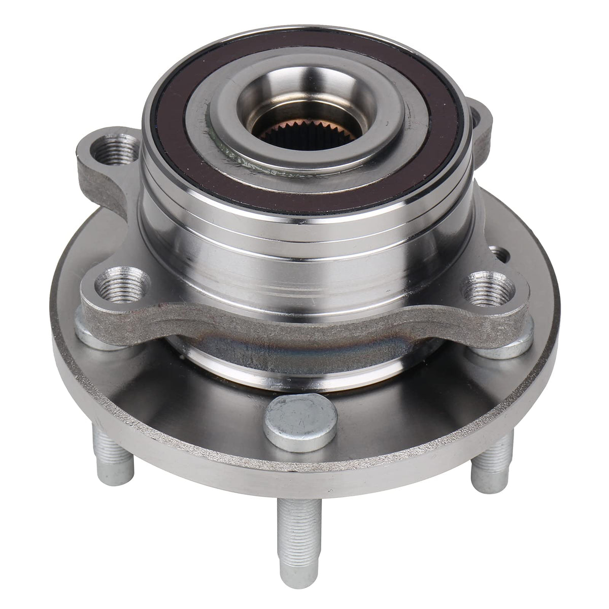 KUSATEC 512460 front view showing hub profile and 5-lug benefits